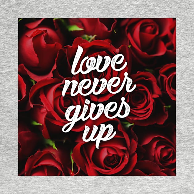 Love Never Gives Up by Widmore